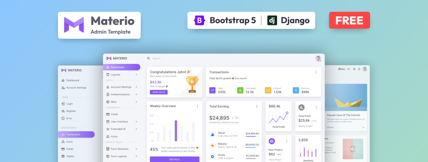 materio-bootstrap-html-django-admin-template-free